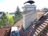 Sanierung von Dach und Kaminverkleidung